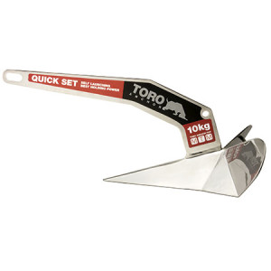 Stainless Steel quick penetrating Toro anchor 25 kg