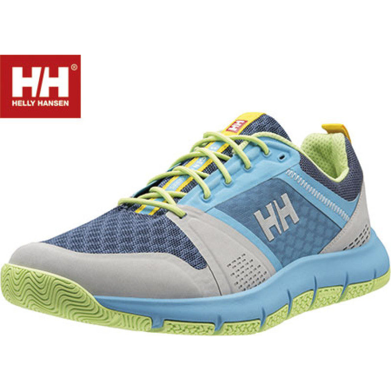 pleegouders studio gegevens Quality helly hansen high-performance sailing sneaker with breathable 7  (38) size grey / blue colour with on-line price from Duck & Sail store