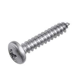 stainless steel din 7981 a2 pan head tapping screw phillips 5,5x38 mm