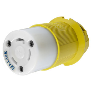 Hubbell Polycarbonate electrical connector 16 Amp